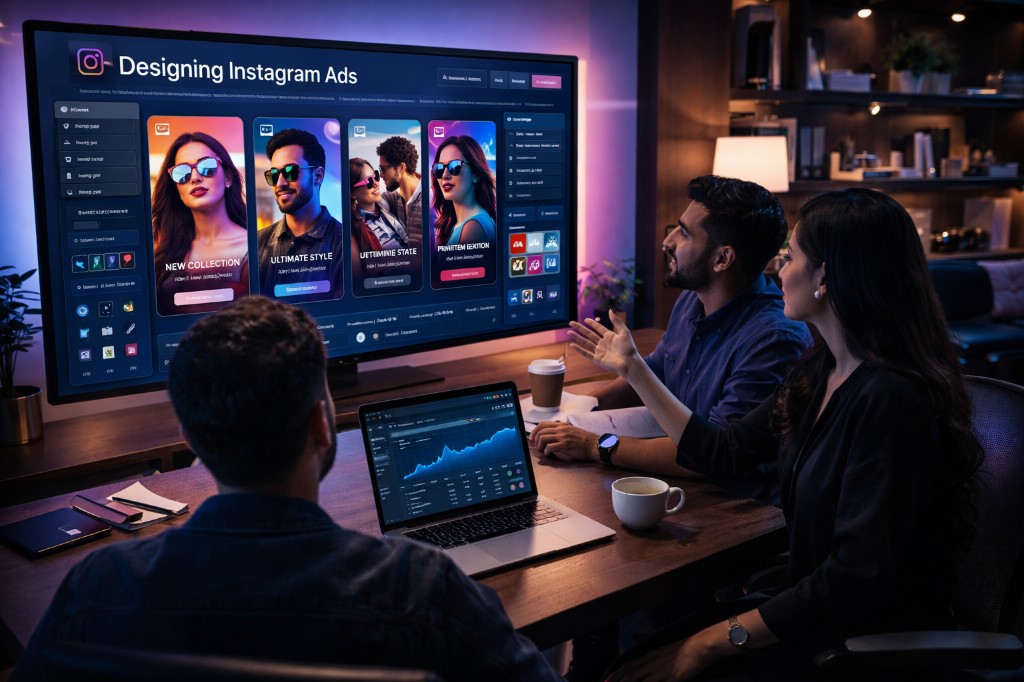 Social media ad design workflow